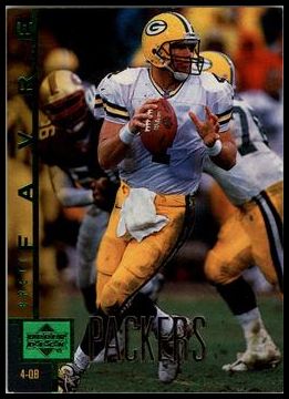 1998 Upper Deck ShopKo Green Bay Packers II 1 Brett Favre